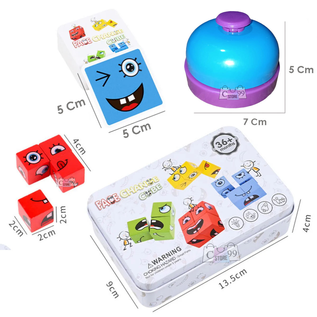 Juego De Emociones Rompecabezas Bloques